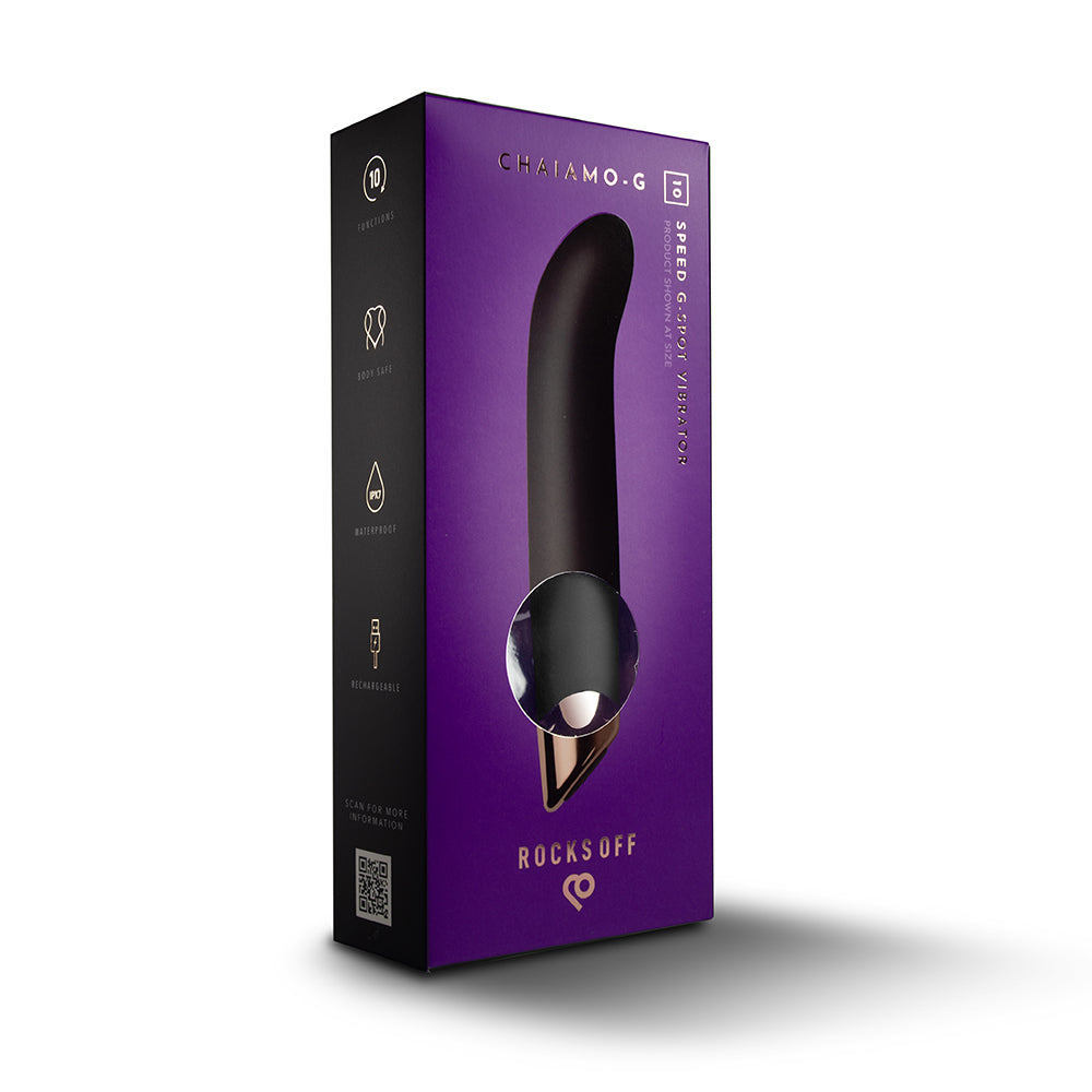 Chaiamo G Black Rocks-Off Vibrator