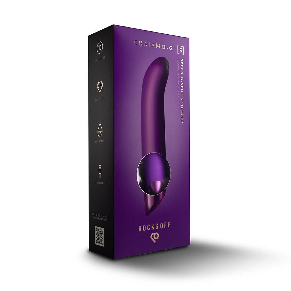 Chaiamo G Purple Rocks-Off Vibrator