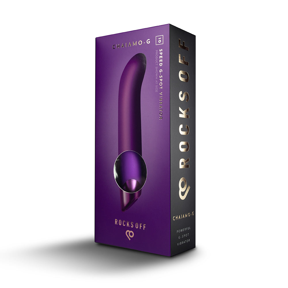 Chaiamo G Purple Rocks-Off Vibrator