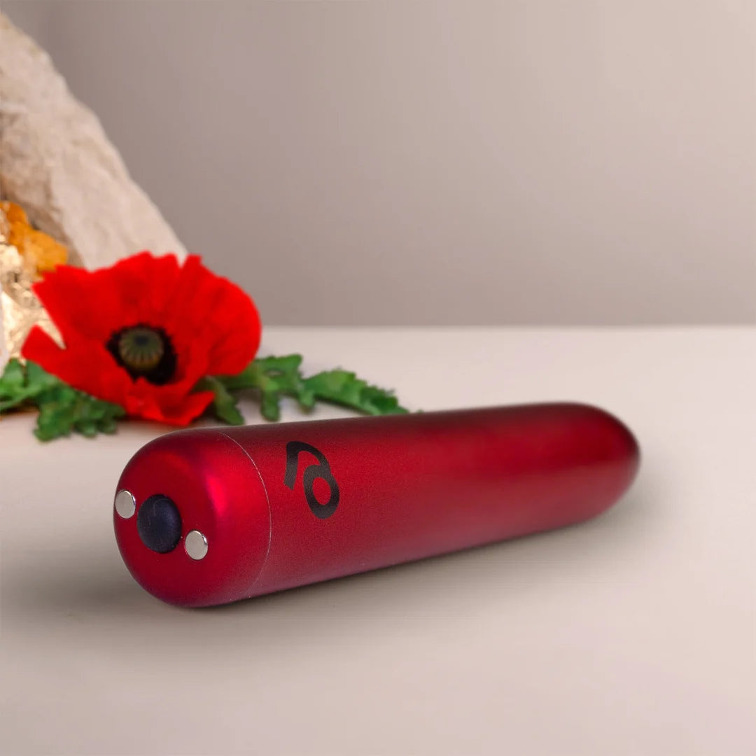 Rocks-Off Poppy Red Rechargeable Bullet Vibrator