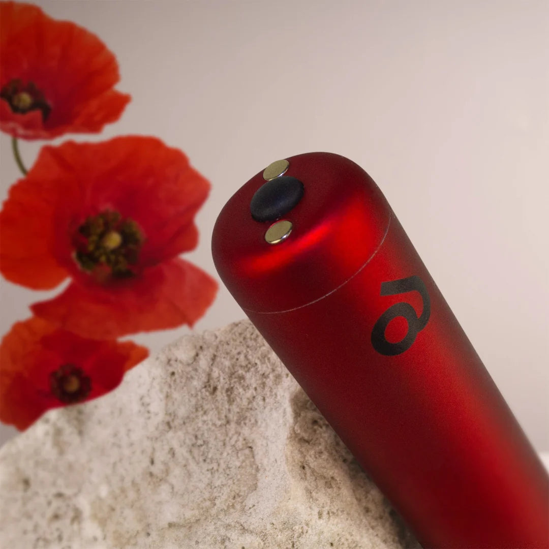 Rocks-Off Poppy Red Rechargeable Bullet Vibrator