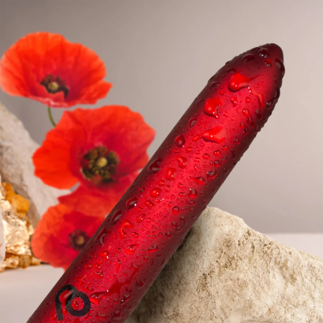 Rocks-Off Poppy Red Rechargeable Bullet Vibrator