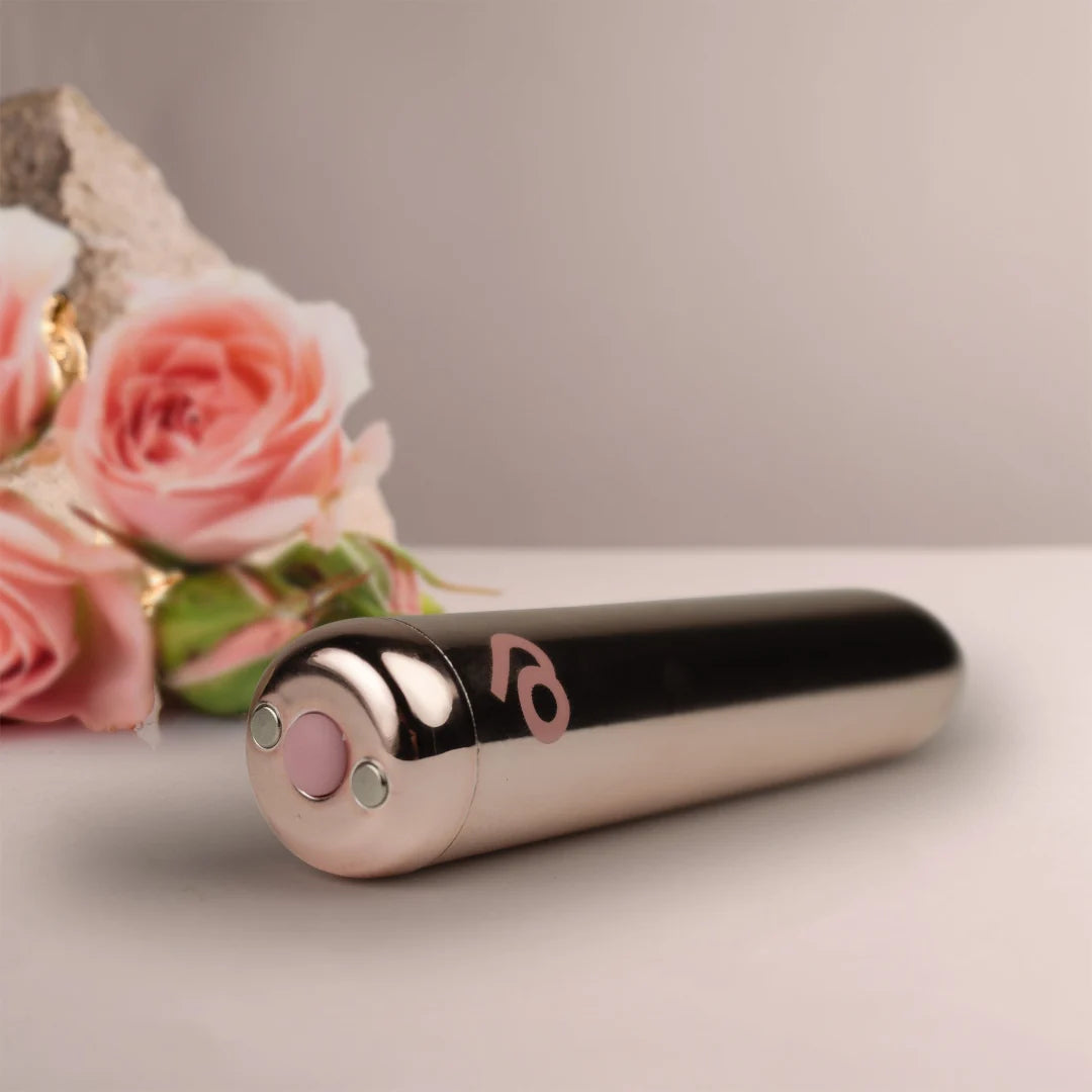 Rocks-Off Golden Rose Rechargeable Bullet Vibrator