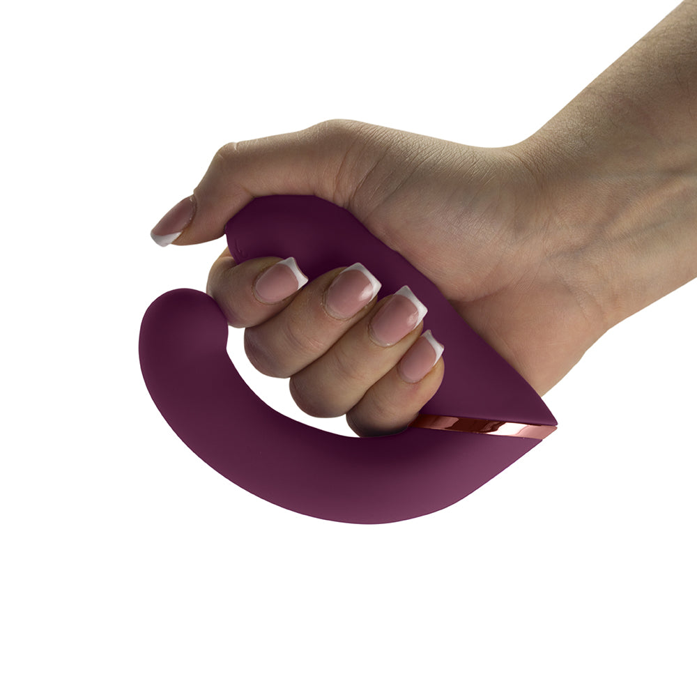 Rocks-Off Variety Rechargeable Wearable Vibrator – Burgundy