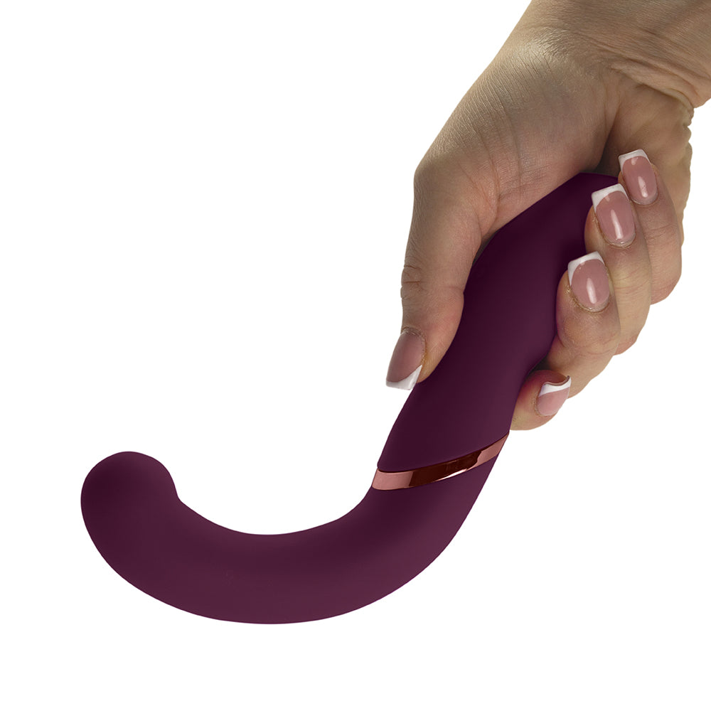 Rocks-Off Variety Rechargeable Wearable Vibrator – Burgundy