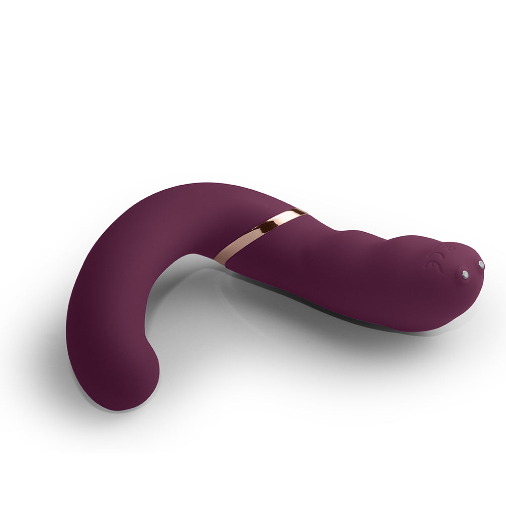 Rocks-Off Variety Rechargeable Wearable Vibrator – Burgundy