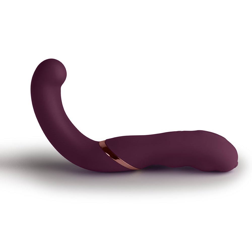 Rocks-Off Variety Rechargeable Wearable Vibrator – Burgundy