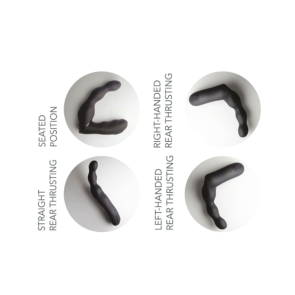 Rocks-Off Adapt Rechargeable Prostate Massager – Black