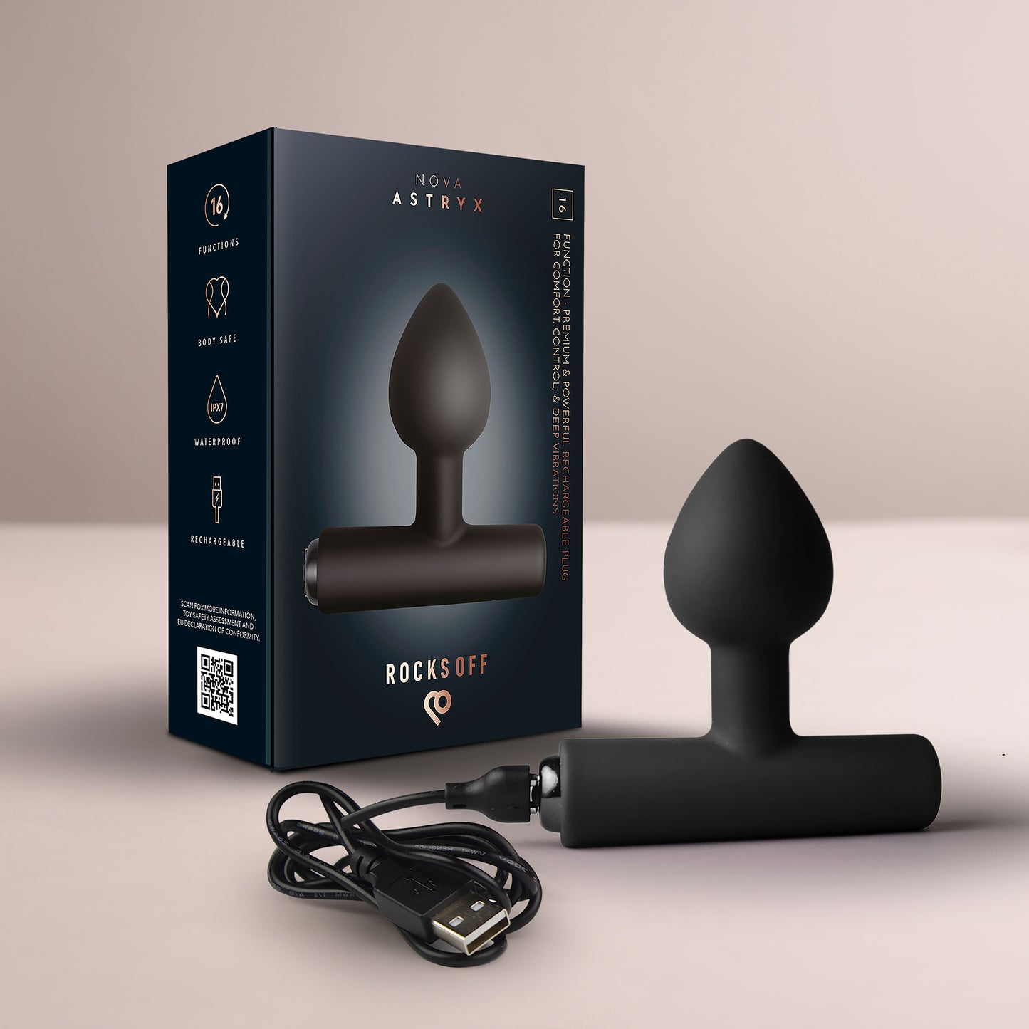 Rocks-Off Astryx Rechargeable Massager