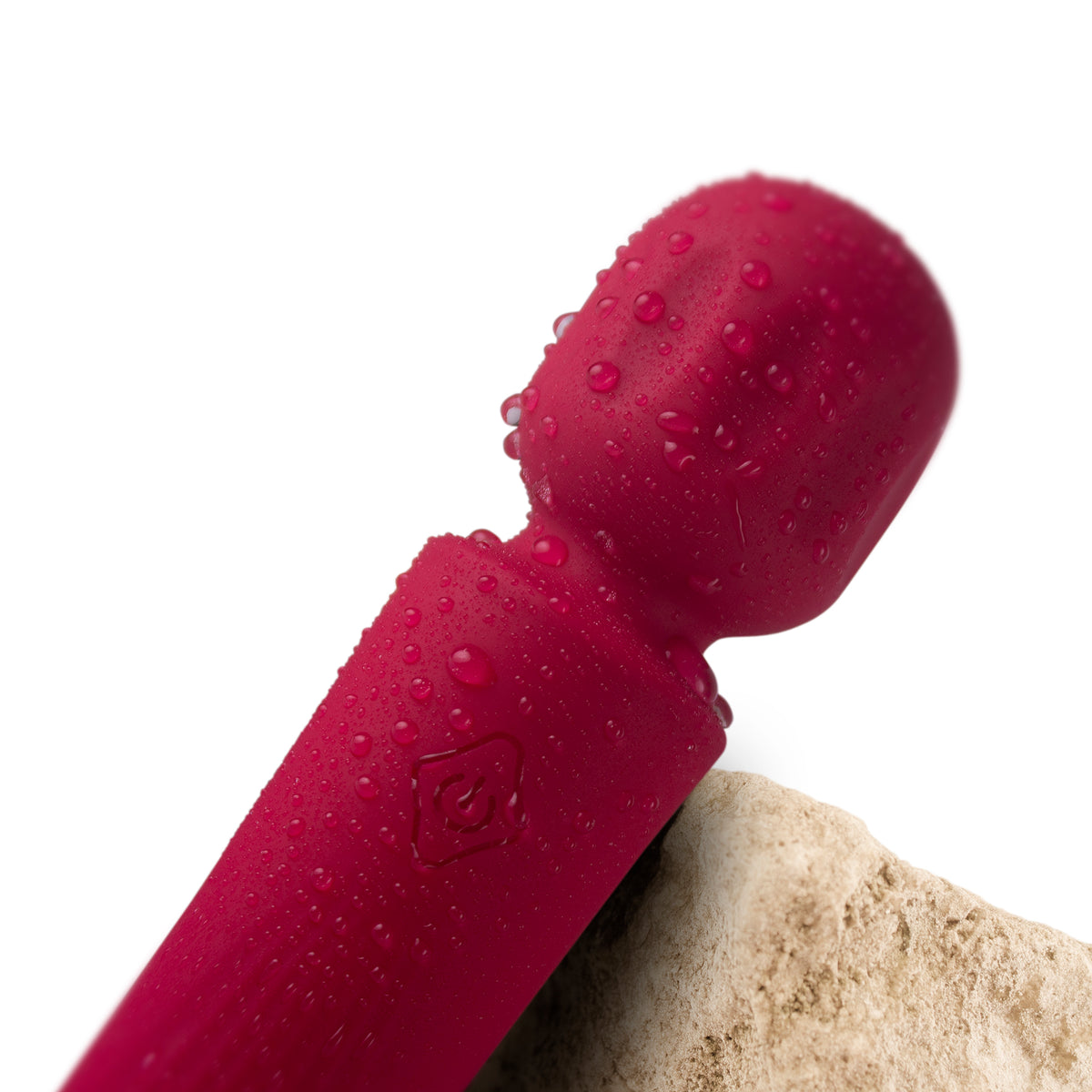 Rocks-Off Rechargeable Mini Wand – Azalea Red