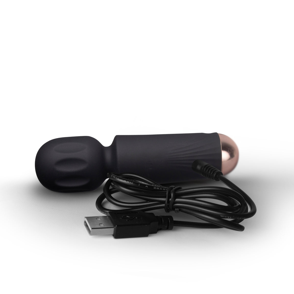 Rocks-Off Rechargeable Mini Wand – Black Tulip