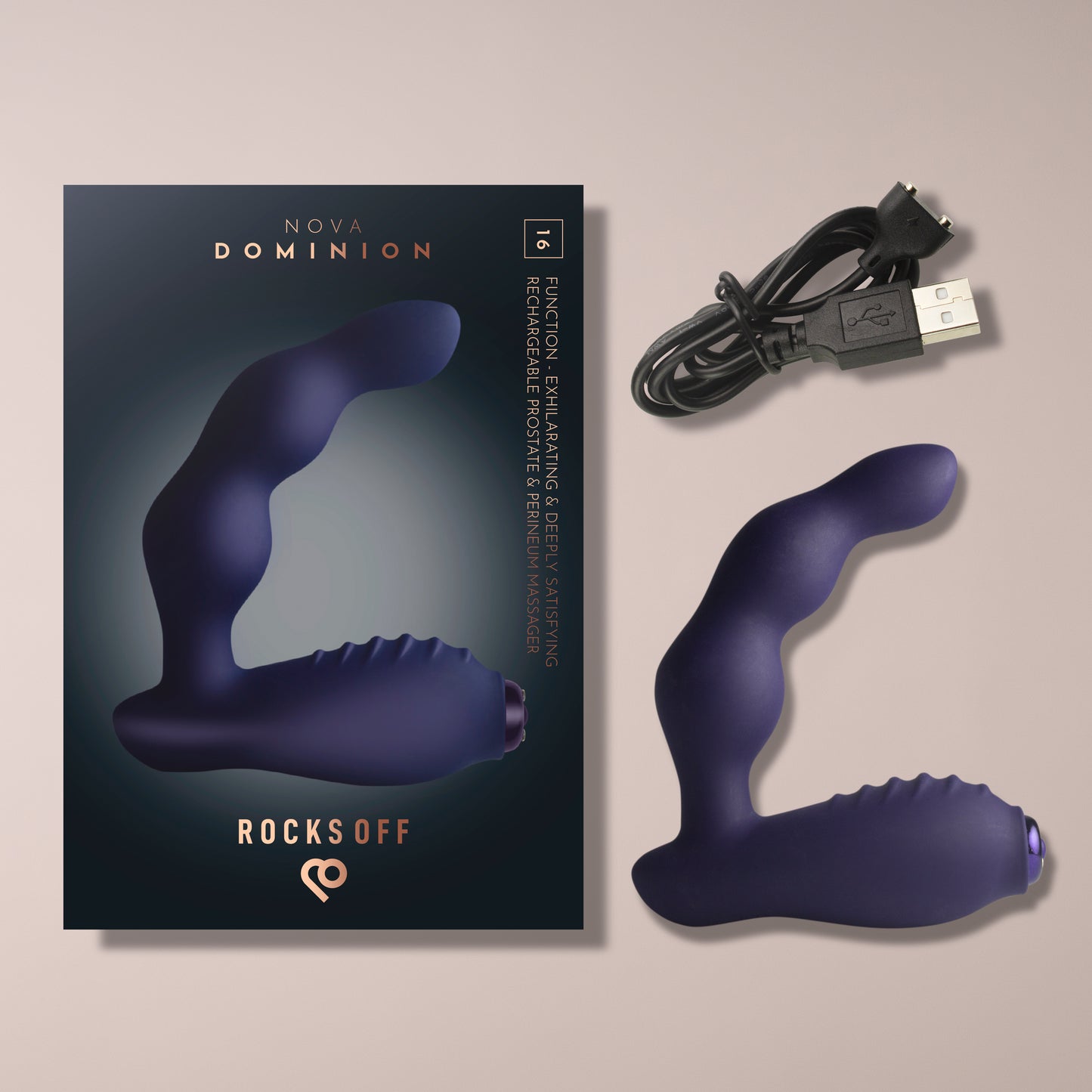 Rocks-Off Dominion Prostate & Perineum Massager