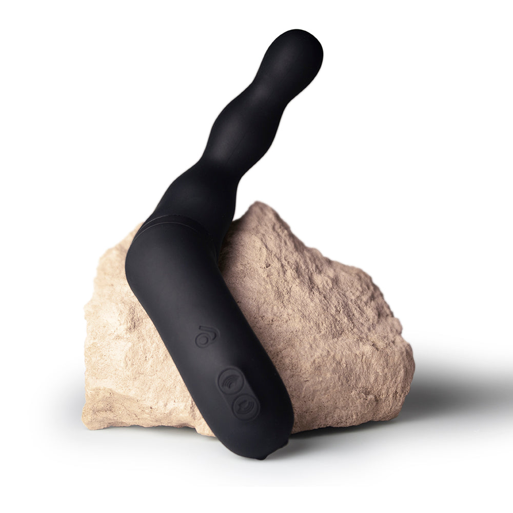 Rocks-Off Adapt rechargeable prostate and perineum massager in black