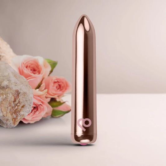 Rocks-Off Golden Rose rechargeable bullet vibrator