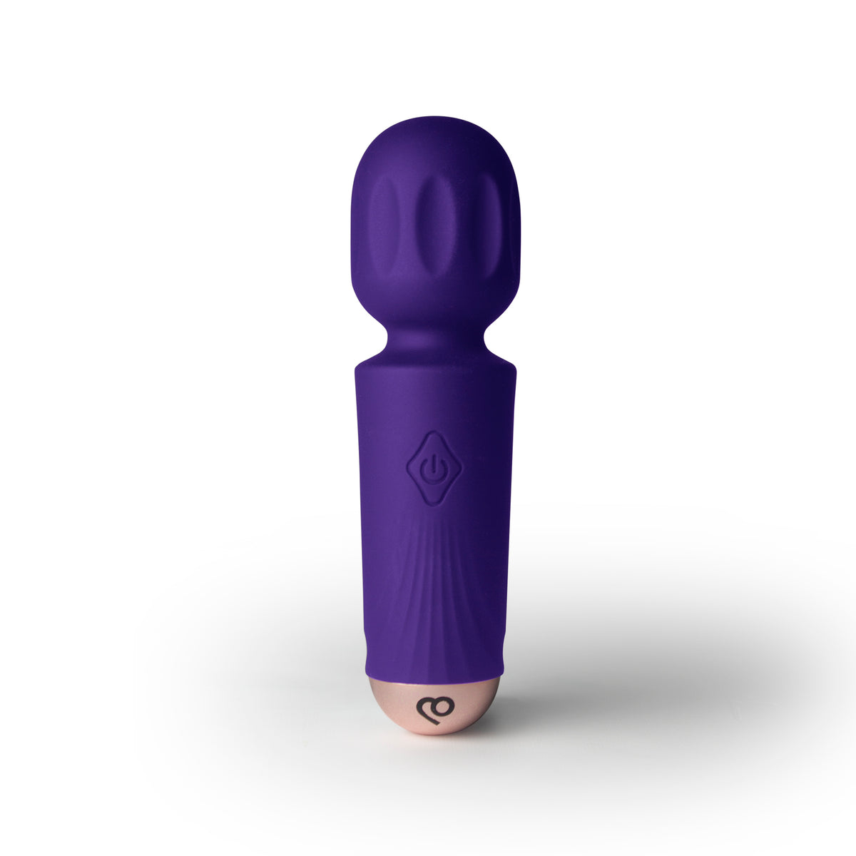 Rocks-Off Rechargeable Mini Wand Vibrator in Violet Dream