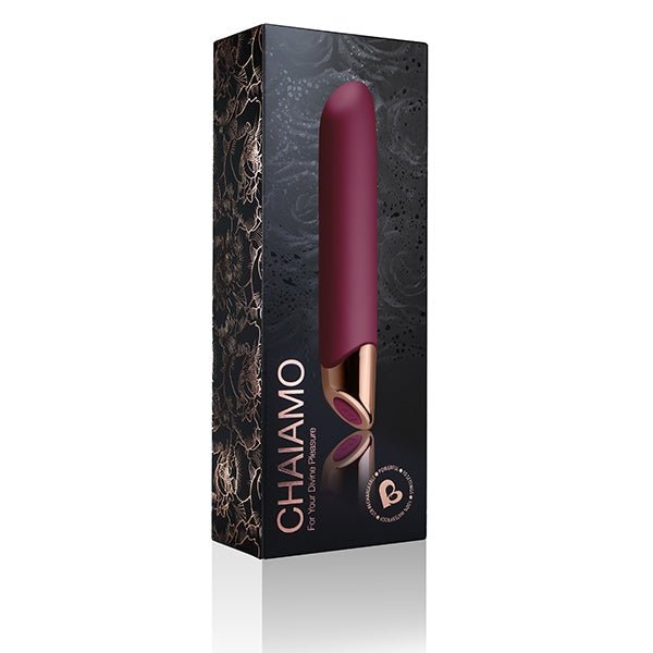 Chaiamo Burgundy Rocks-Off Vibrator