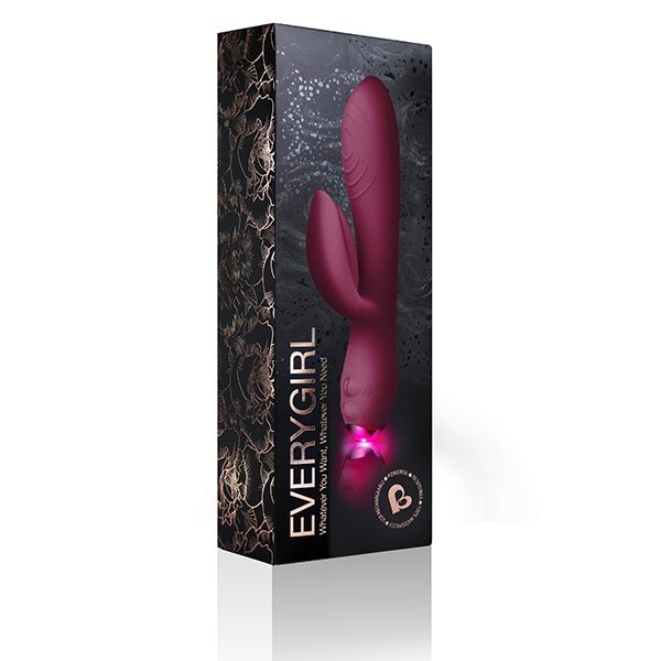 Every Girl Burgundy Rocks-Off Vibrator