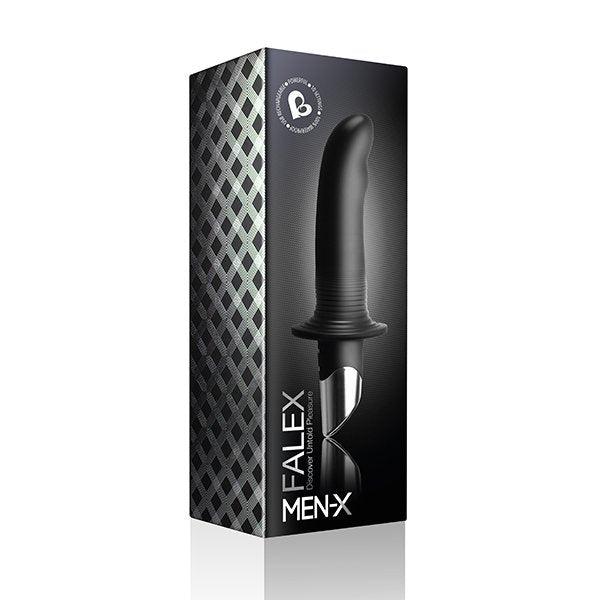 Falex Anal Wand 10 Speed Black & Silver