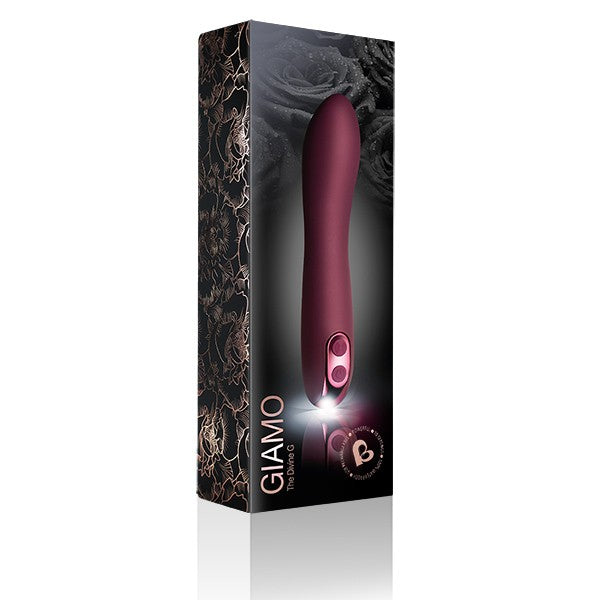 Giamo Burgundy Rocks-Off Vibrator