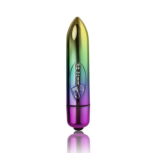 RO-80mm Rainbow Rocks-Off Vibrator