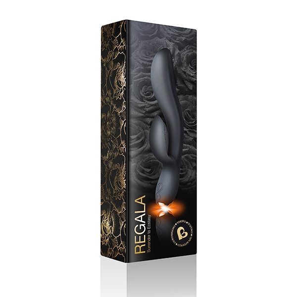 Regala Rabbit Vibe Black Rocks-Off Vibrator