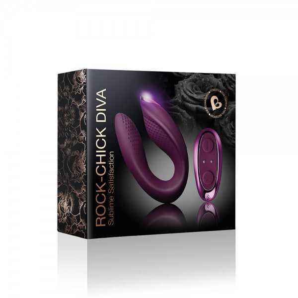 Rock Chick Diva Purple Rocks-Off Vibrator